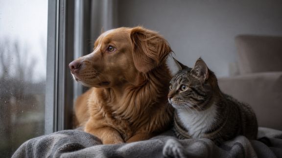 Aider son animal à affronter l’orage : techniques et produits apaisants