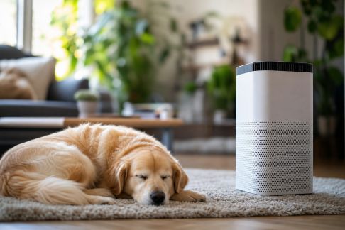 Test d’un purificateur d’air pour habitats avec animaux : réduction réelle des allergènes ?