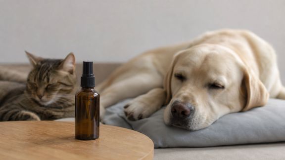 Analyse des sprays anti-stress pour chiens et chats : effet, mode d’emploi et rapport qualité-prix