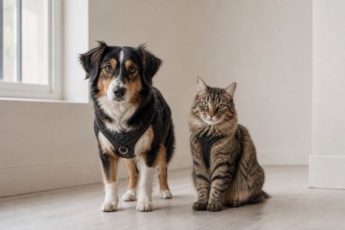 Initier son chien ou chat au port du harnais : méthodes progressives et bienfaits