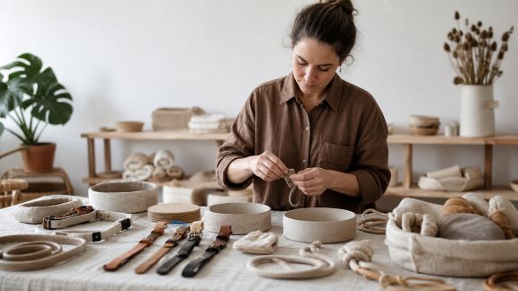 Artisans locaux : l’essor du fait-main dans les produits animaliers