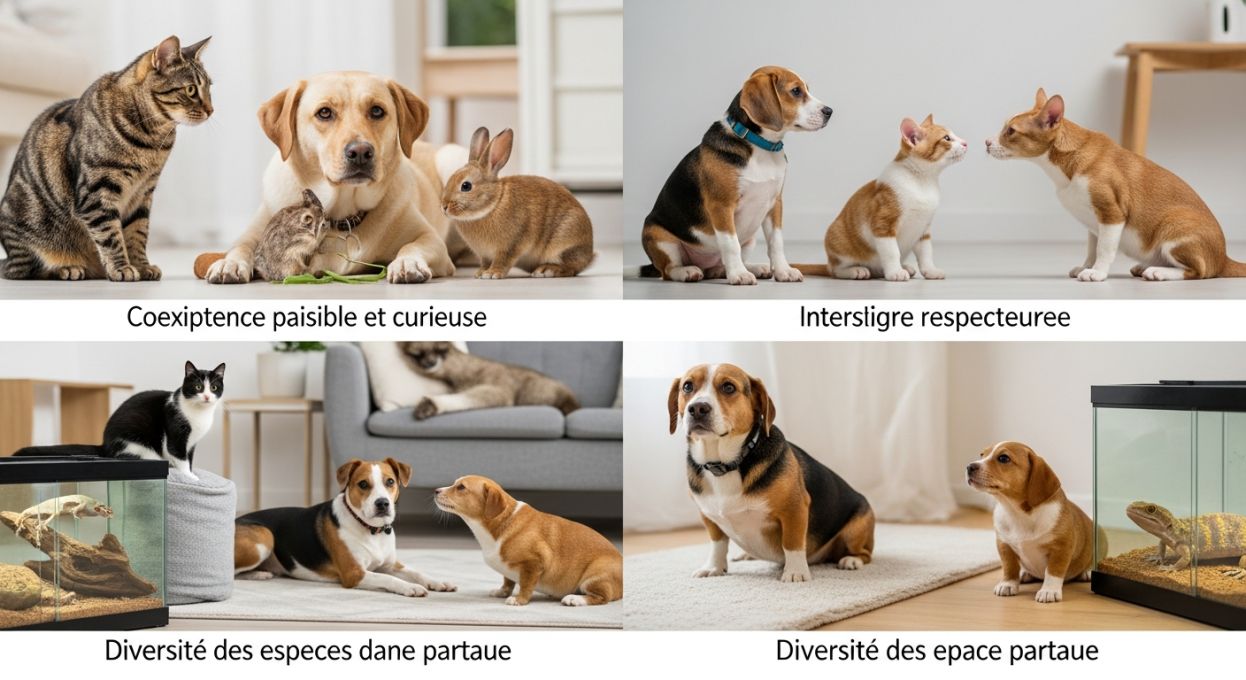 La cohabitation entre chiens, chats et NAC : astuces et précautions