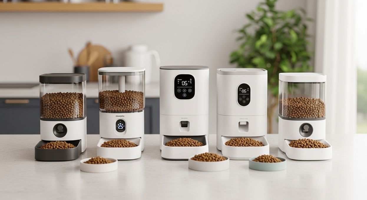 Comparatif des meilleurs robots distributeurs de croquettes pour animaux
