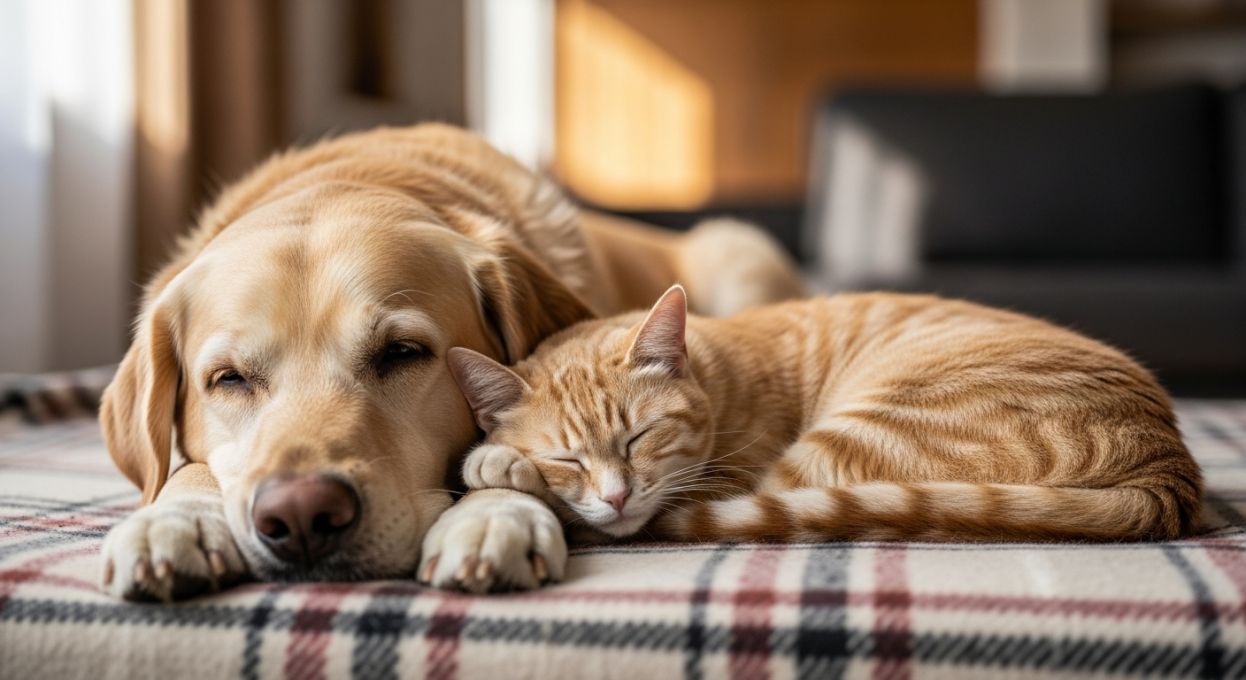 Le vieillissement chez les chiens et chats : reconnaître les signes et adapter les soins