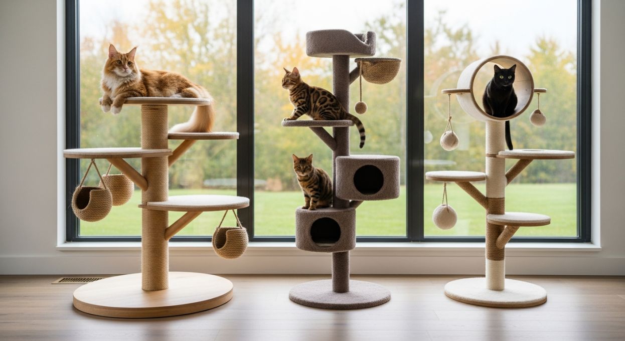 Analyse des meilleurs arbres à chat : stabilité, matériaux et confort