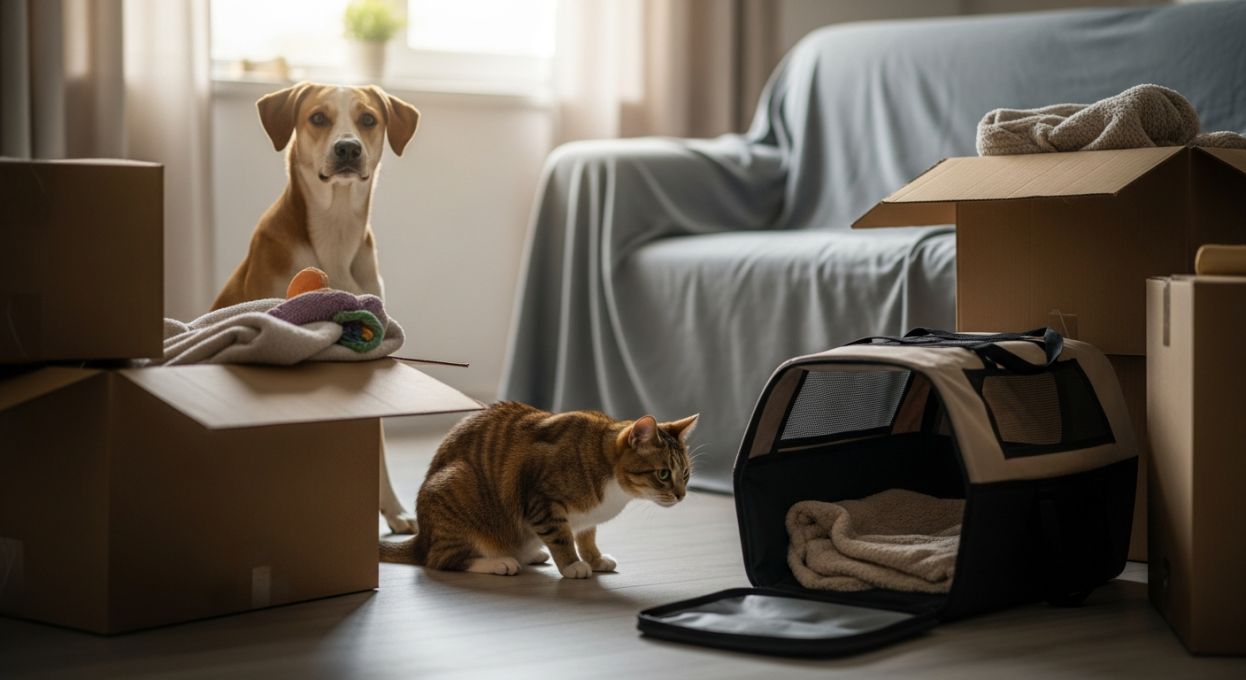Animaux et déménagement : comment préparer et rassurer votre compagnon