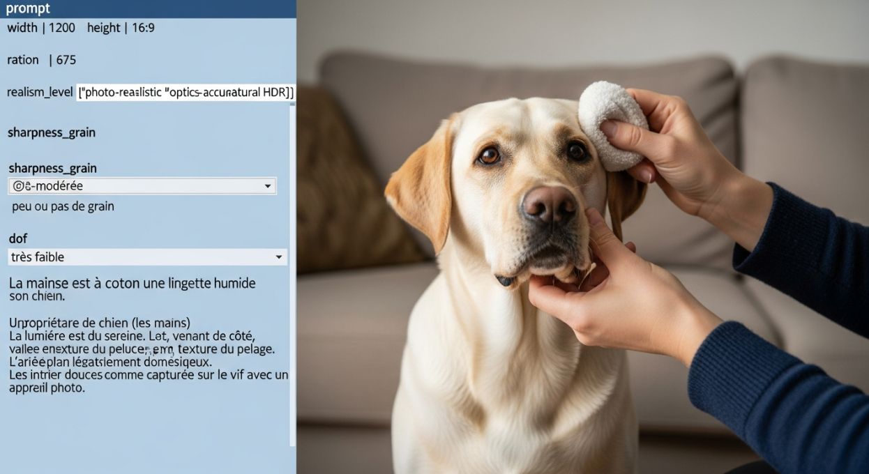 Démaquiller et nettoyer les yeux de son chien : techniques douces et efficaces