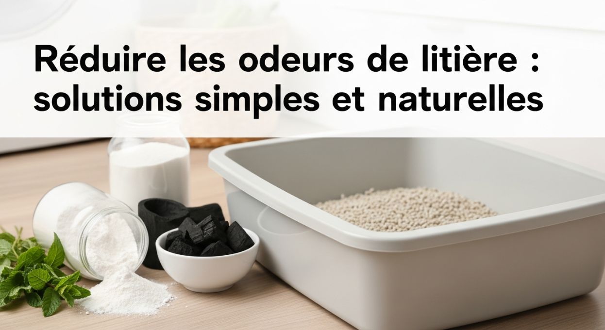 Réduire les odeurs de litière : solutions simples et naturelles