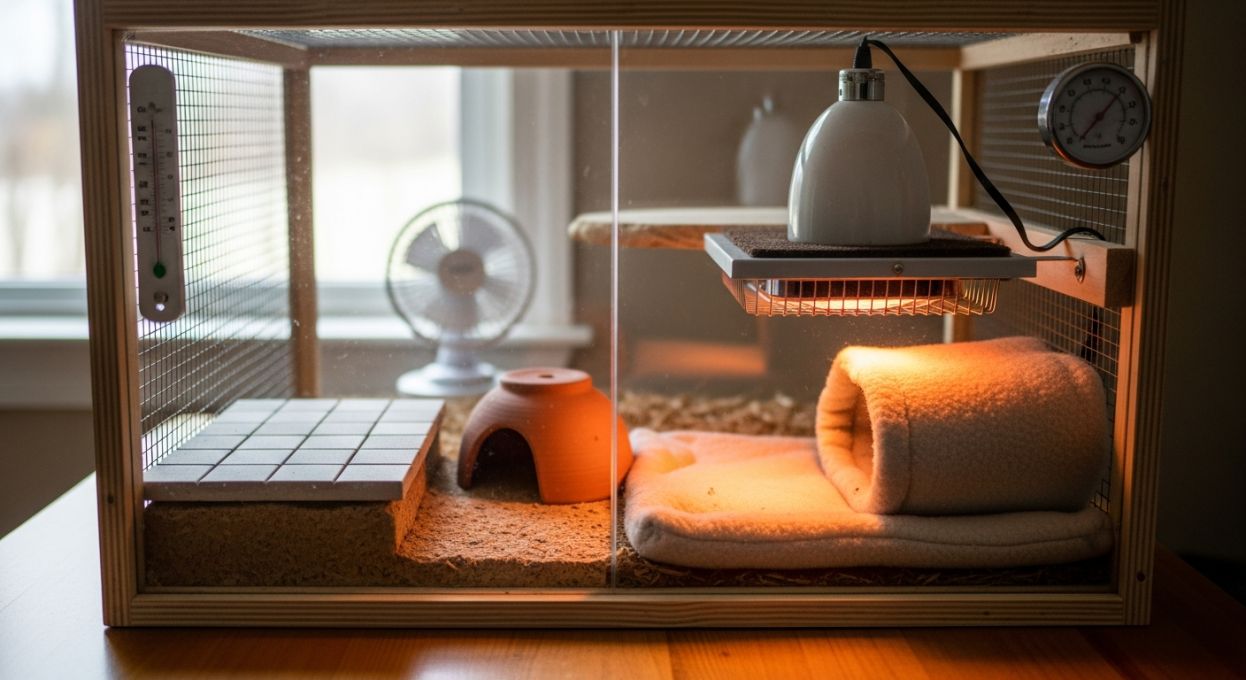 Assurer le confort thermique de son NAC : adapter son habitat selon les saisons
