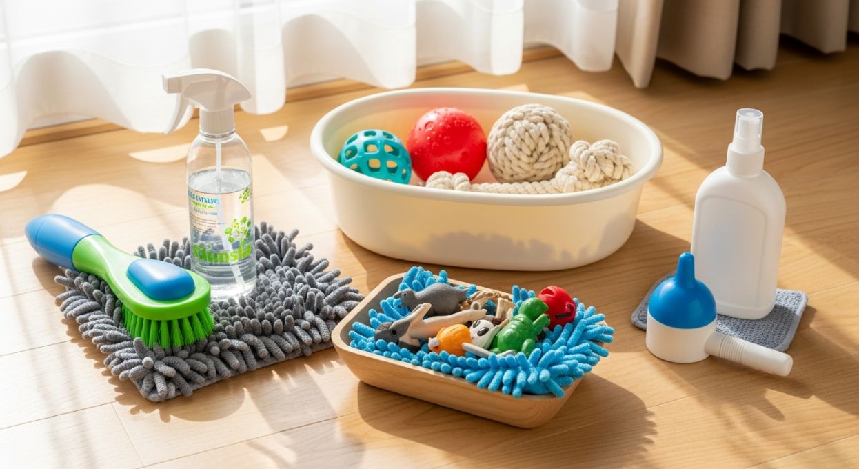 Entretien facile des accessoires et jouets pour animaux : nos méthodes testées