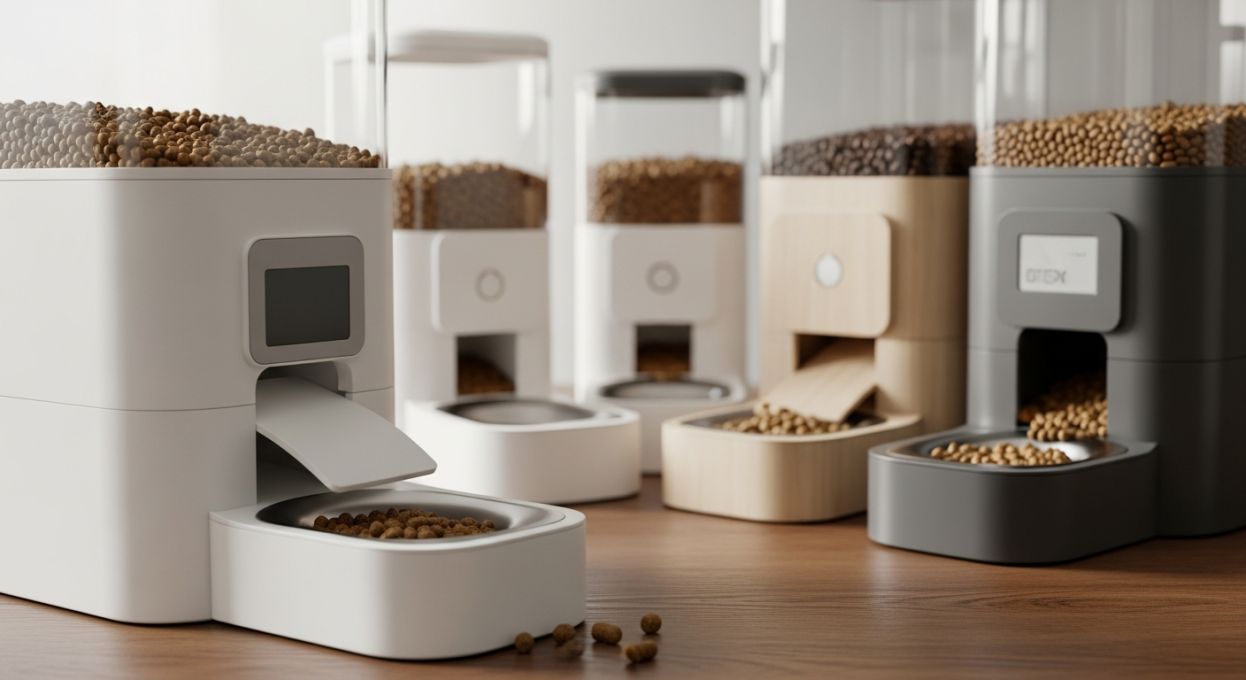 Comparatif des distributeurs automatiques de nourriture pour NAC