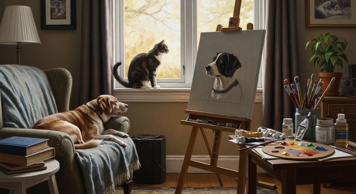 L’art et les animaux : des œuvres inspirées par nos compagnons du quotidien