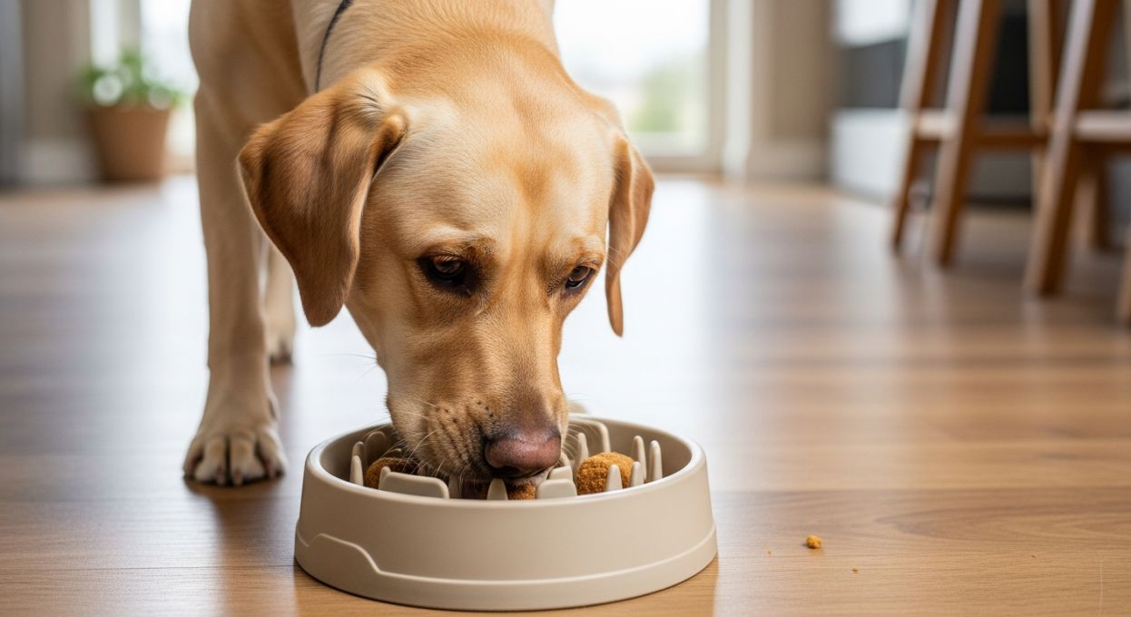 Comparatif des gamelles antiglouton pour chiens : efficacité prouvée contre la précipitation des repas