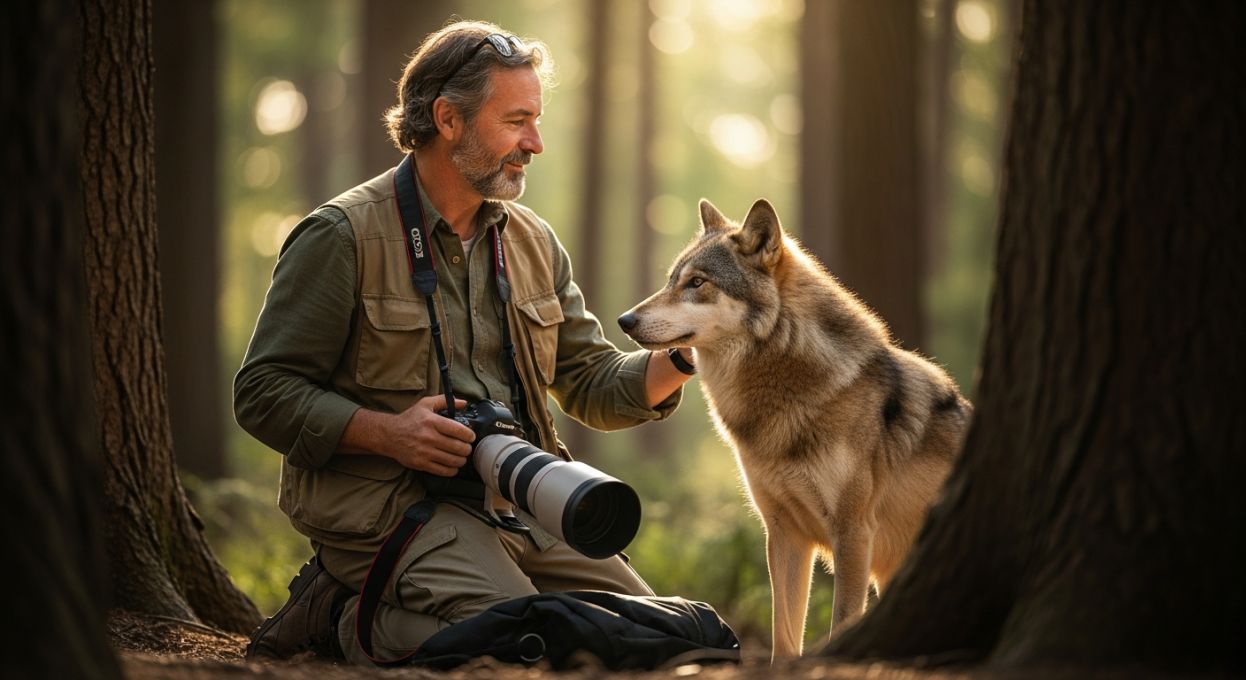 Portrait d’un photographe animalier : immortaliser les liens avec nos compagnons