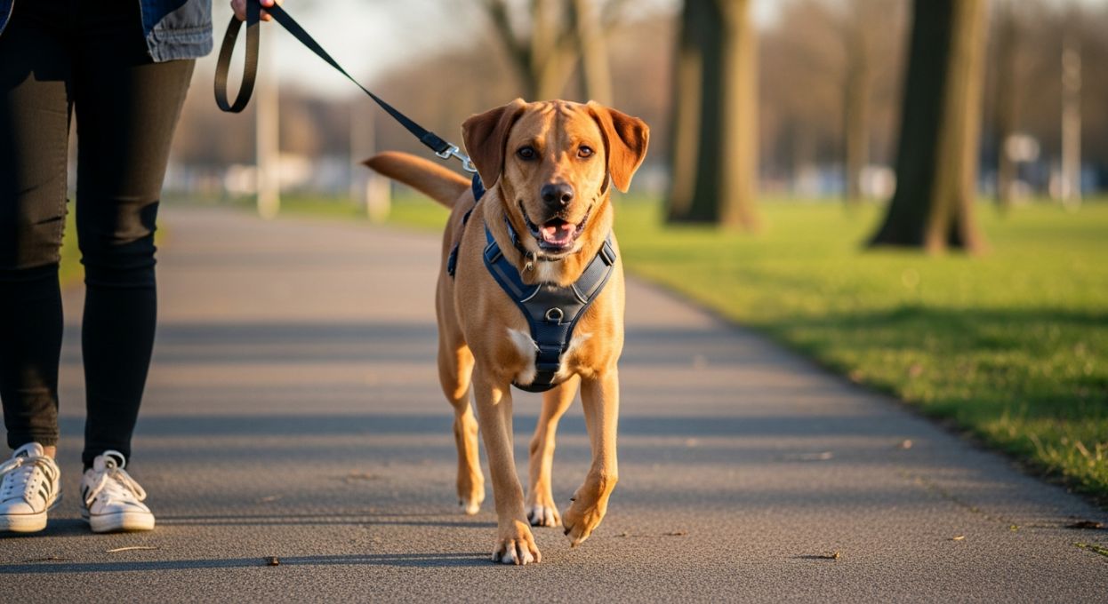 Test d’un harnais anti-traction pour chien : promesses tenues ?
