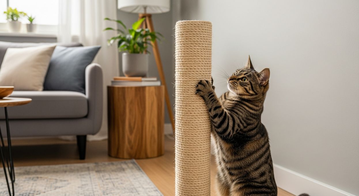 Initier son chat à l’utilisation des griffoirs : conseils pour préserver votre intérieur