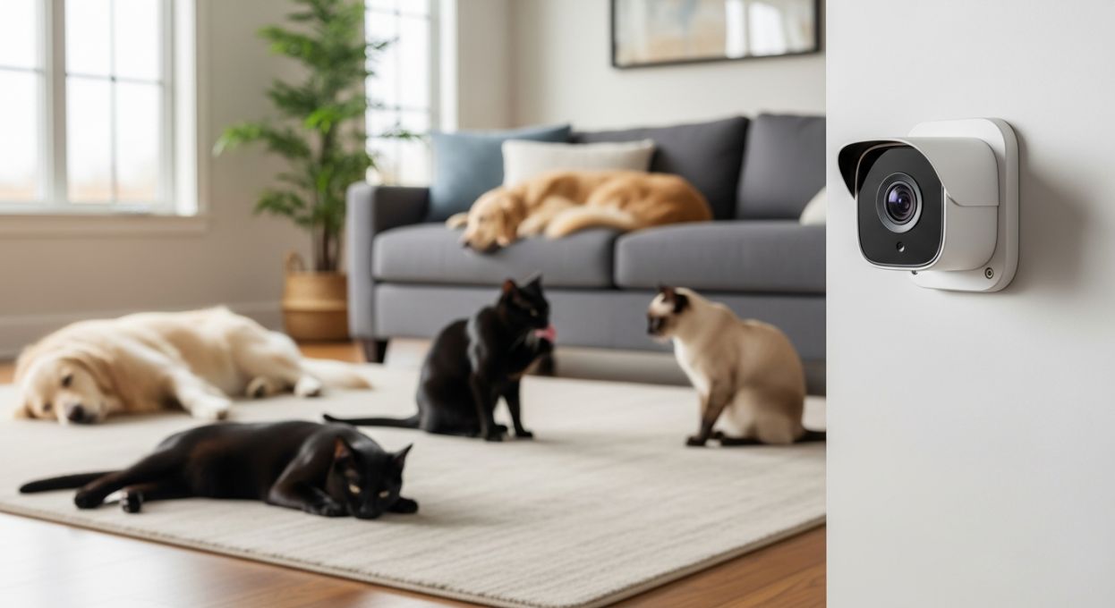 Installer une caméra de surveillance pour surveiller vos animaux à distance