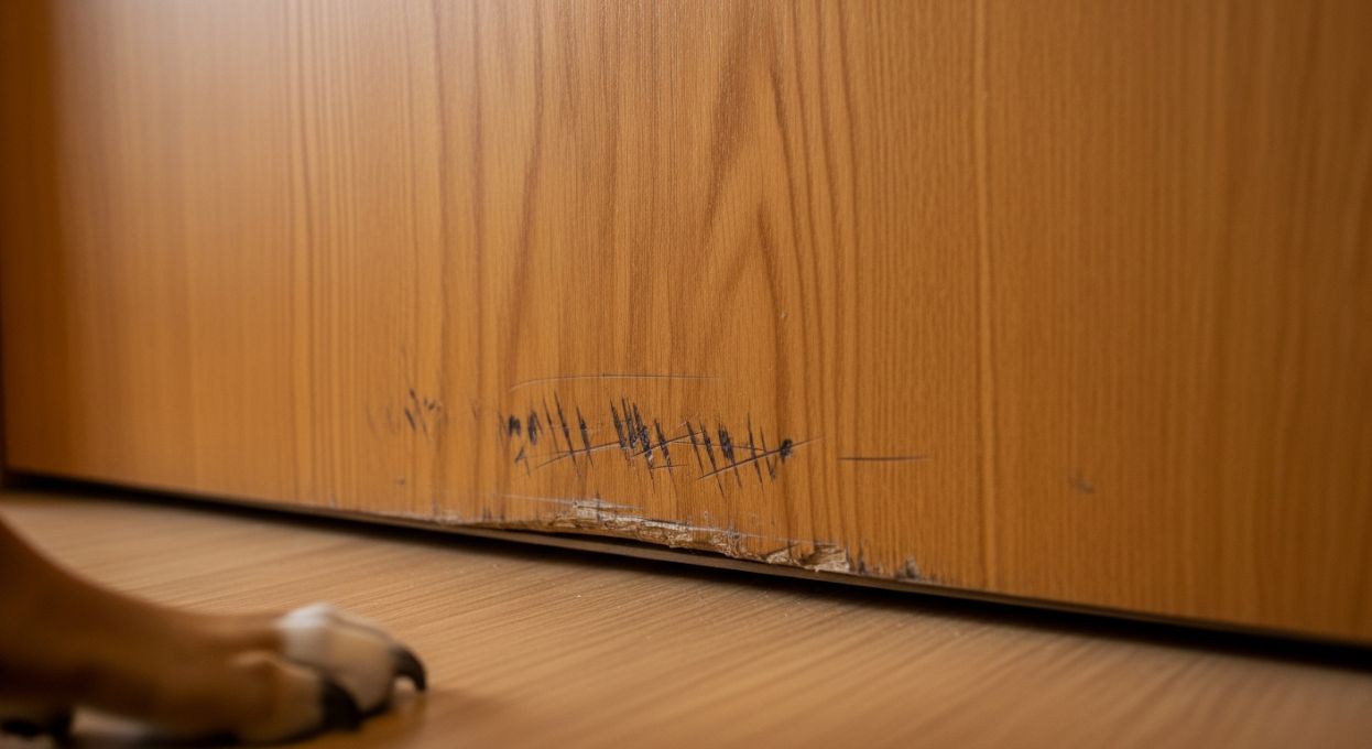 Empêcher son chien de gratter les portes : méthodes efficaces