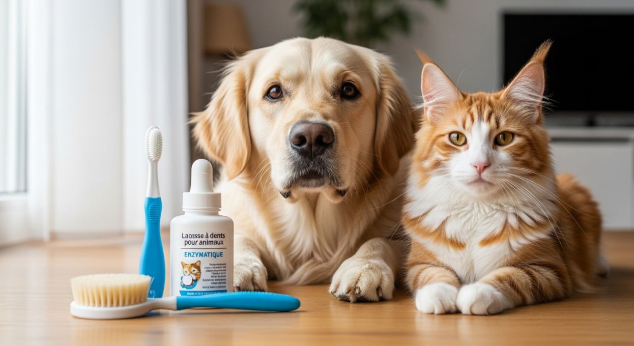 La santé dentaire des chiens et chats : importance, gestes essentiels et produits utiles