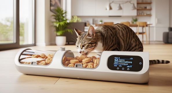 Test des gamelles connectées pour le suivi nutritionnel des chats : précision et utilité