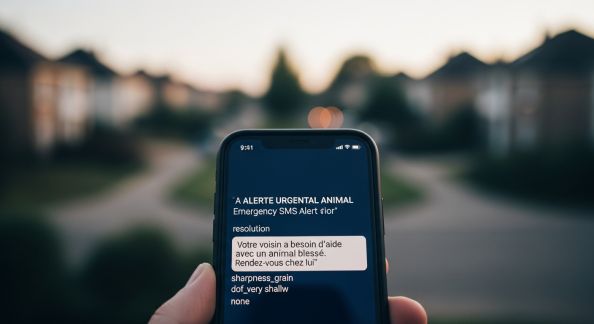 Créer un système d’alerte sms entre voisins pour les situations d’urgence animalières