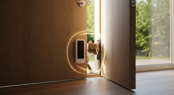 Test d’une chatière électronique : sécurité et autonomie pour les allers-retours