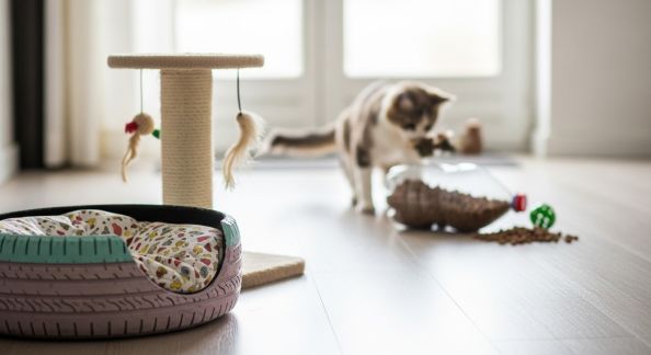 Le recyclage créatif : donner une seconde vie aux objets pour le bien-être de nos animaux