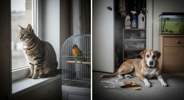 Animaux et pollution domestique : quels dangers et comment protéger vos compagnons