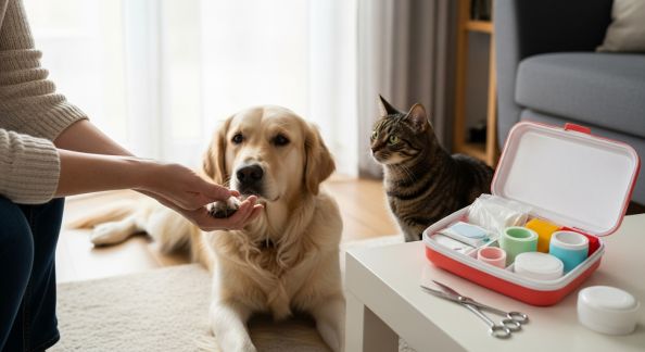 Les premiers secours en cas d’accident domestique avec son animal : gestes essentiels à connaître
