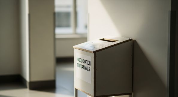 Implanter des boîtes à dons alimentaires pour animaux dans les lieux publics en partenariat avec la communauté